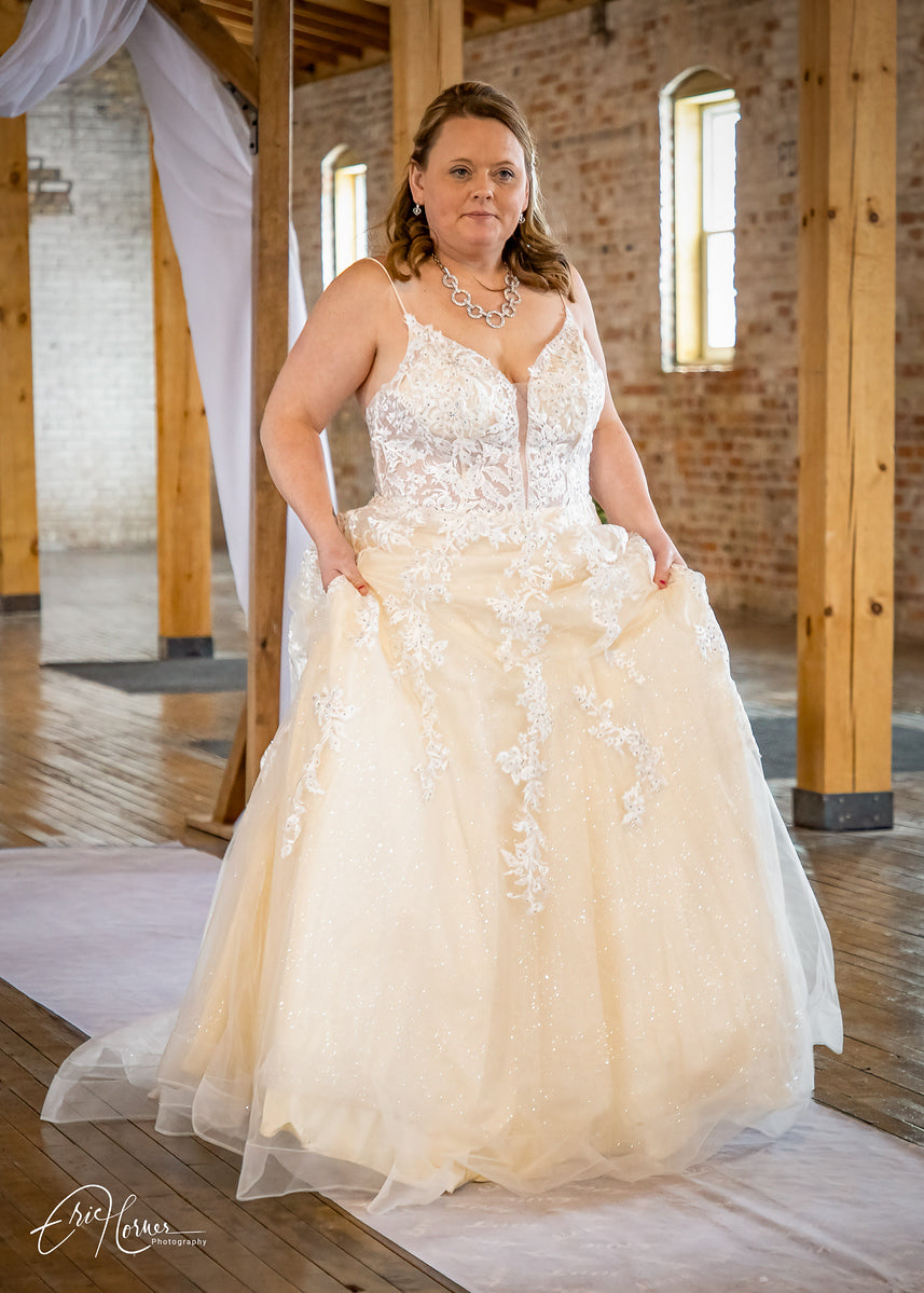 Alisha Wedding Gown Size 18